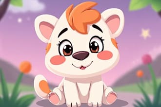 draw a cartoon animal for you