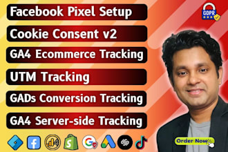 setup facebook pixel go high level, webflow, shopify, cookie consent v2, gtm