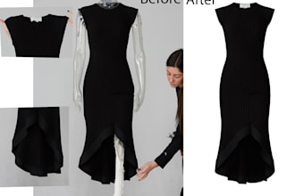 do professional ghost mannequin, neck joint, and invisible mannequin editing