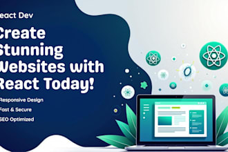 be your expert react js developer for modern web apps