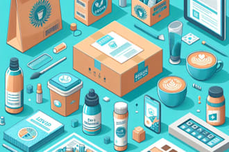 make a packaging design, custom product packaging