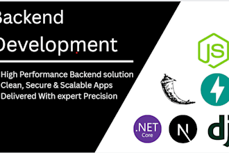 develop secure high performance backend systems