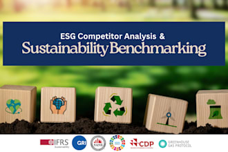 do esg competitor analysis and market research