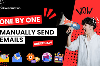 do send emails manually one by one