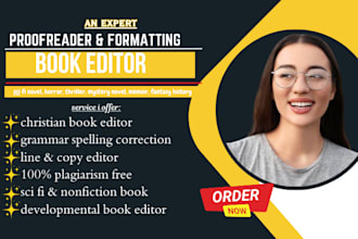 proofread, developmental edit fantasy, memoir, sci fi, kdp thriller novel editor