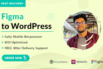 convert figma to wordpress with elementor pro