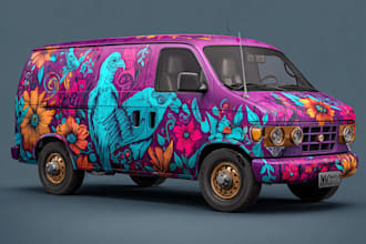 design racing car, livery racing car and sports car wrap