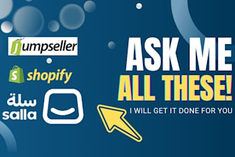design ecommerce store, jumpseller opencart shopware salla