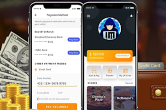 develop fintech app neo bank app payment app digital wallet app cash app, wallet