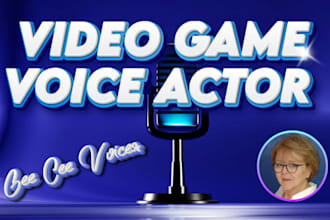 record a video game or animation character
