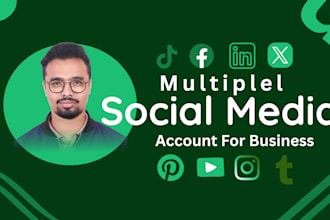 create and setup social media business pages