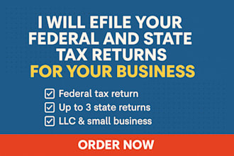 efile your federal and state tax returns for your business