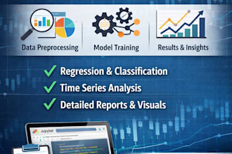 perform ml model training, validation and insights in python