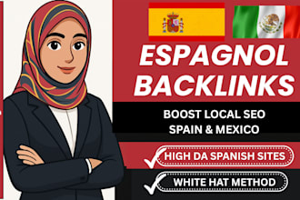 build espagnol backlinks for local SEO in spain and mexico