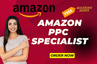 be your amazon PPC specialist, optimize PPC, and set up campaigns