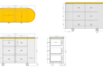 do product blueprints for clients and manufacture