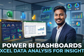 build dynamic power bi dashboards with excel data analysis for business insights