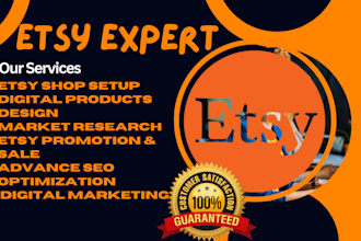setup etsy shop etsy digital product design etsy digital products etsy seo