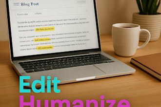 edit and enhance your ai generated or prewritten blog posts