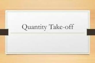 do quantity estimation, boq, and civil cost calculation