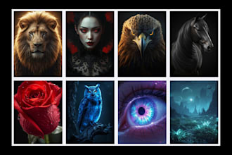 create stunning custom ai art