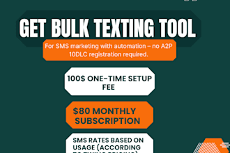 provide bulk SMS bulk text message marketing tool