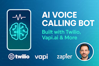 build ai voice calling bot using twilio, vapi ai, and bland ai for automation