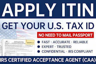 apply the US individual tax identification number for you