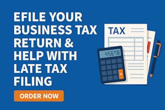 efile your business tax and help with late tax filing