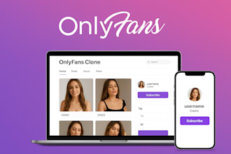 build onlyfans website tinder clone, tipping and live streaming