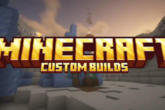 create professional minecraft constructions