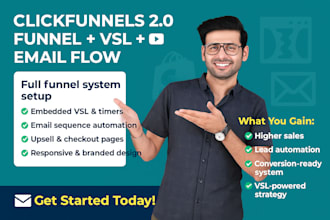 build high converting clickfunnels 2 0 funnels with vsl, email, automation setup