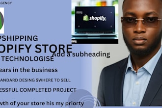 create your high converting shopify dropshipping store