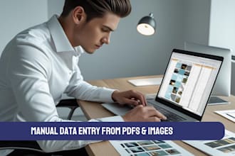 manual data entry from pdfs and images