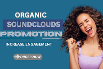 do professional soundcloud promotion for music track, soundcloud banner