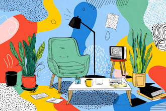 design original doodle style illustrations in vector format
