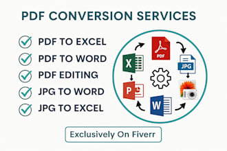 convert scanned PDF to editable word or excel fast and accurate