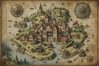 create custom medieval maps for your next fantasy novel