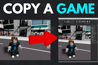 copy any roblox game for you