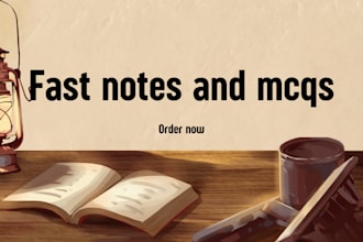 type english notes and make mcqs for teachers and students