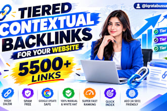 build tiered contextual backlinks for your website