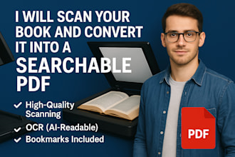 scan and ocr your book for ai model
