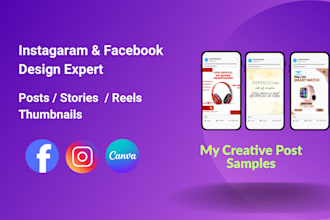 instagram and facebook designs