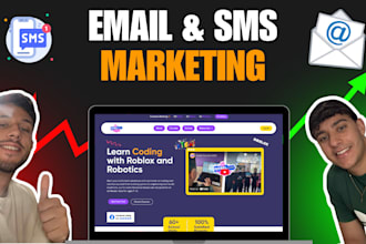 setup email and sms marketing