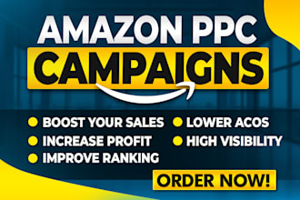 setup, manage and optimize your amazon fba ppc ads campaign sponsored ads