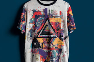 draw a streetwear t shirt design