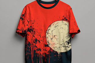 create trendsetting streetwear t shirt typography design
