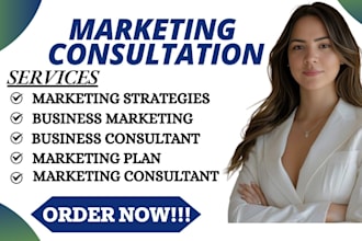 be your expert marketing consultant and strategist for rapid growth