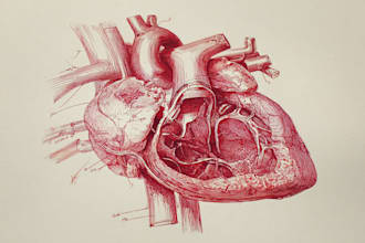create professional medical illustrations for educational purposes