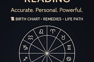 provide vedic astrology reading with remedies